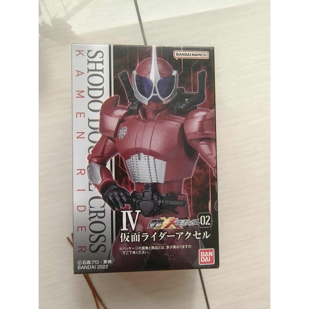 SHODO XX 02 Kamen Rider Accel MISB | Kamen Rider | Ultraman | Super Sentai | DX Action Figure