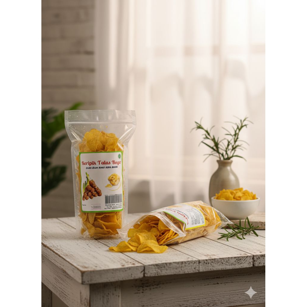 

KERIPIK TALAS ASLI BOGOR/oleh oleh khas Bogor/Cemilan khas Bogor/Makanan asli Bogor