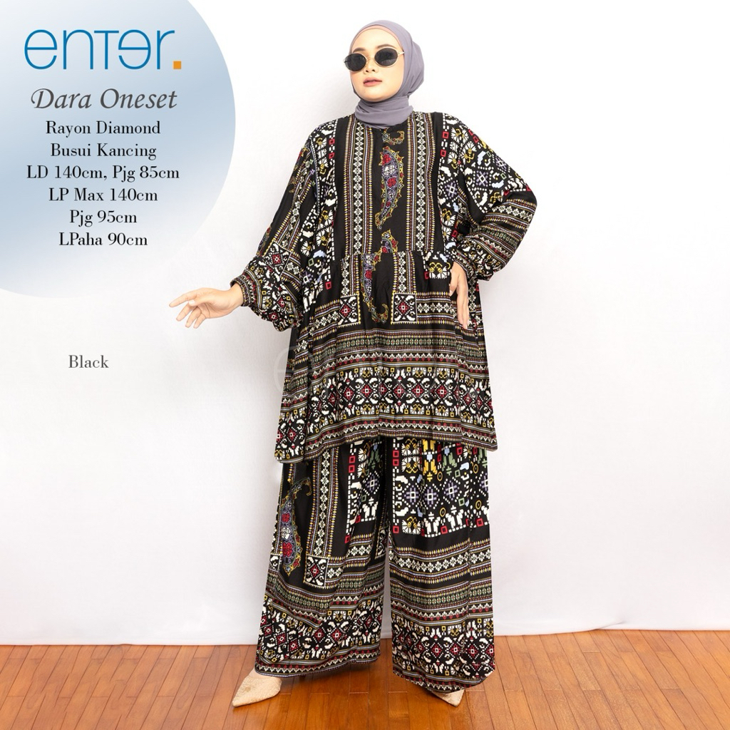 DARA ONESET ENTER / DARA SET KINANTI SET ENTER LONGSET SETELAN CELANA BIGSIZE OVERSIZE SUPERJUMBO SE