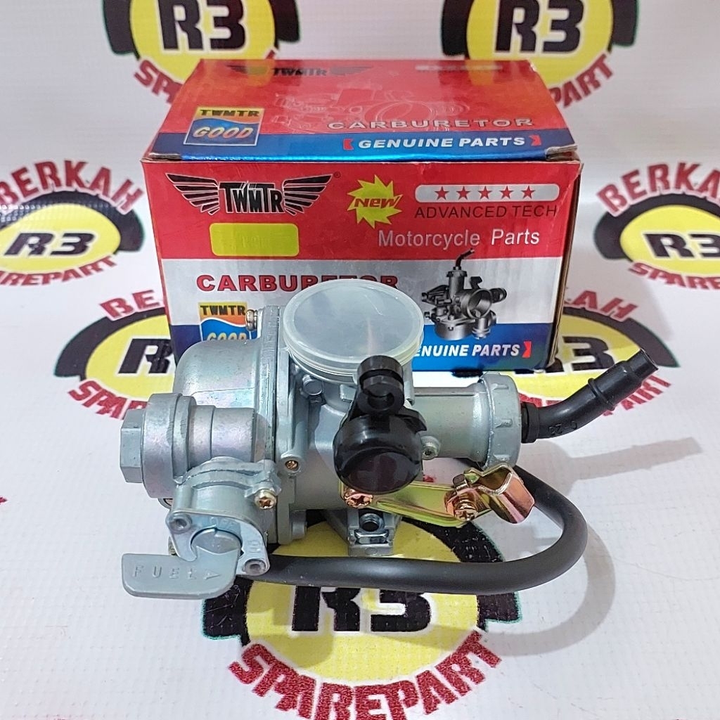 Karburator Viar bit kabel satu motor roda tiga -Sedia sparepart motor roda3 Viar bit Nozomi srikandi