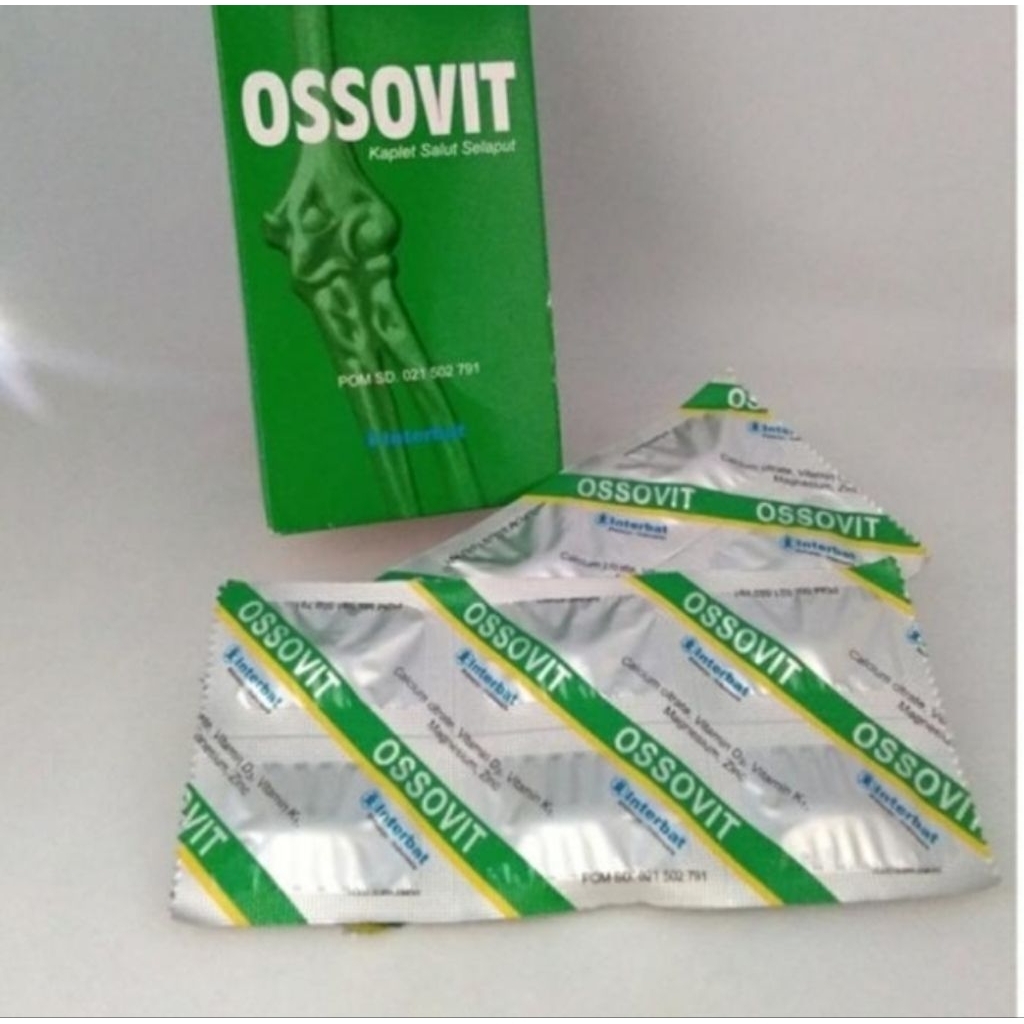 OSSOVIT TABLET ORIGINAL STRIP 6 KAPLET