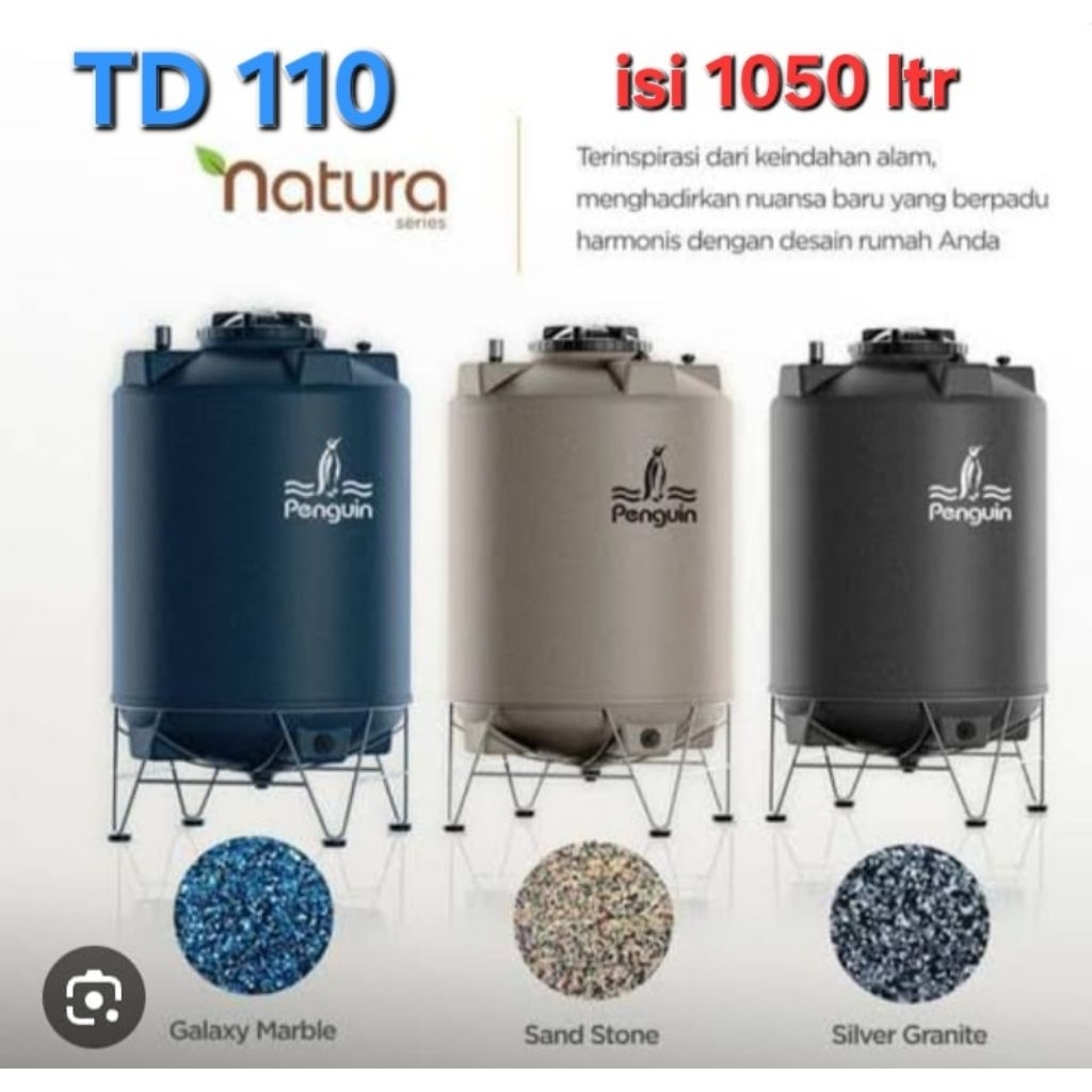 TANGKI PENGUIN TOTAL DRAIN TD 110 ORIGINAL 100%