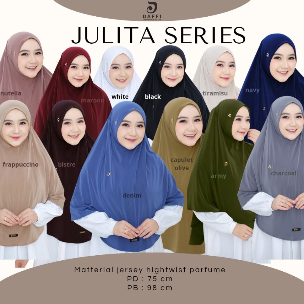 Daffi hijab _ JULITA SERIES 2 _ Hijab syar'i
