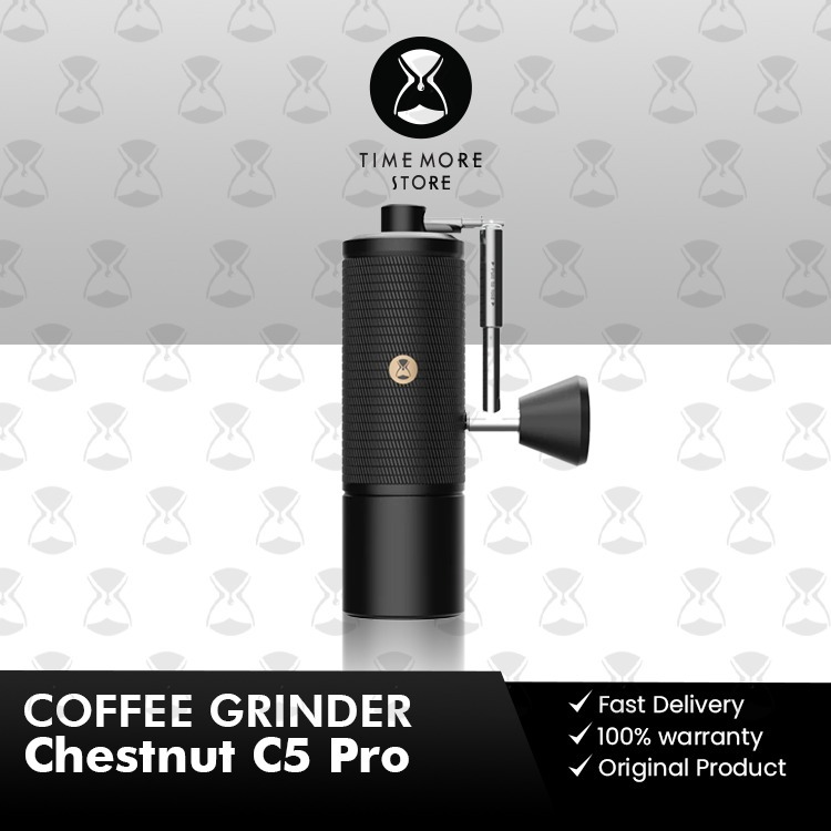 timemore chestnut C5 PRO coffee grinder foldable handle / alat penggiling kopi manual / manual grind