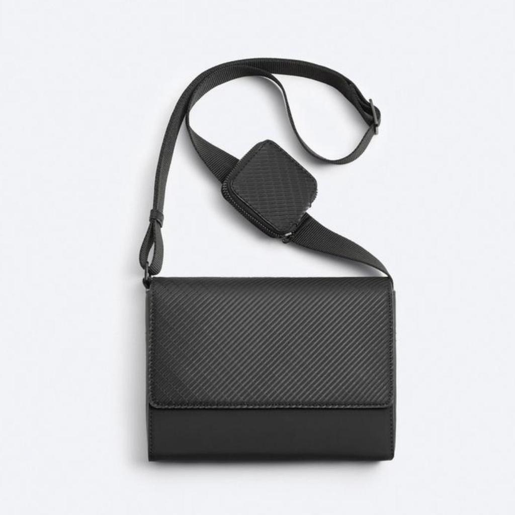 Tas Selempang Zara Pria Original Store - Hitam