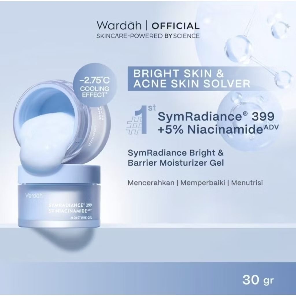 Wardah Symradiance Moisturizer Gel