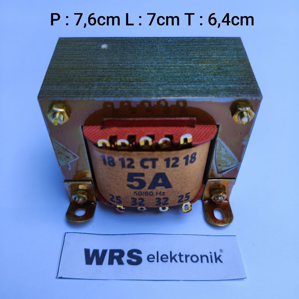 Trafo 5A amper CT 32v matahari