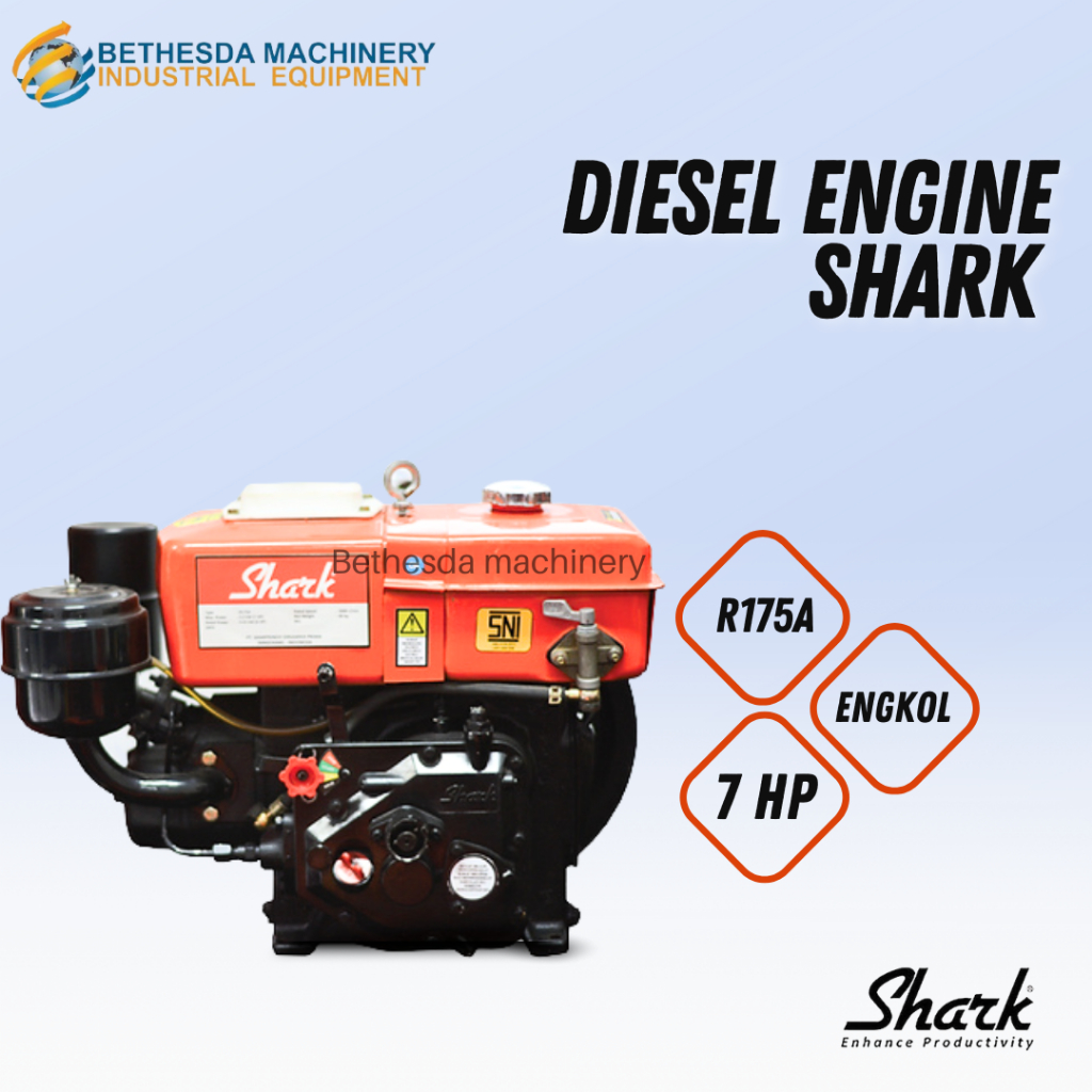 Diesel 7 HP Shark Diesel Engine R 175