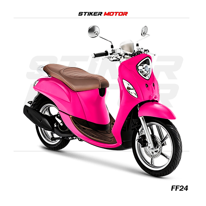 DECAL FINO FULLBODY WARNA PINK FF24 NEW STICKER FULLBODY MOTOR FINO FI GRANDE 125 SPORTY VARIASI SOF