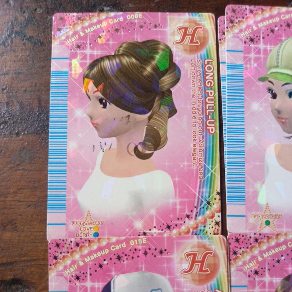 card Love and berry LONG PUL UP