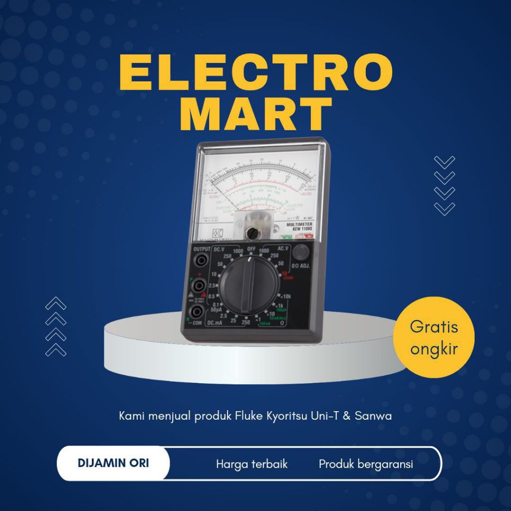 Kyoritsu 1109S Analog Multimeter Multitester Avometer Kyoritsu