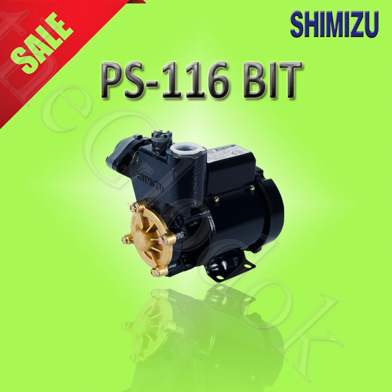 shimizu ps 116bit Pompa Air sumur dangkal ps116bit ps116 116 bit manual