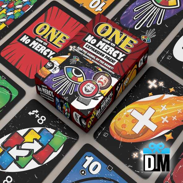 Mainan Kartu One expand No Mercy Plus Terlengkap + Expansion Pack terbaru 2025 dan import china Tanp
