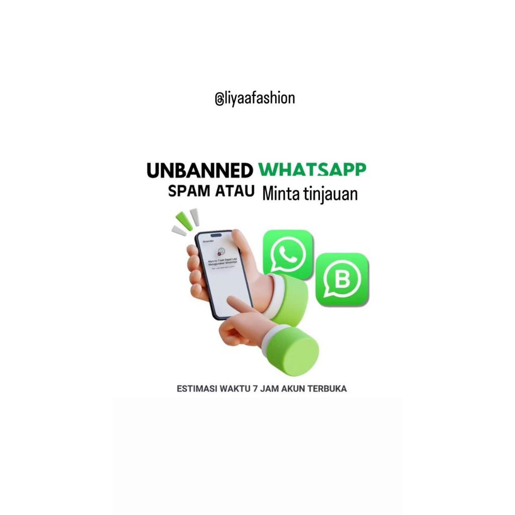 jasa buka BLOKIR WA SPAM MINTA TINJAUAN GARANSI PULIH