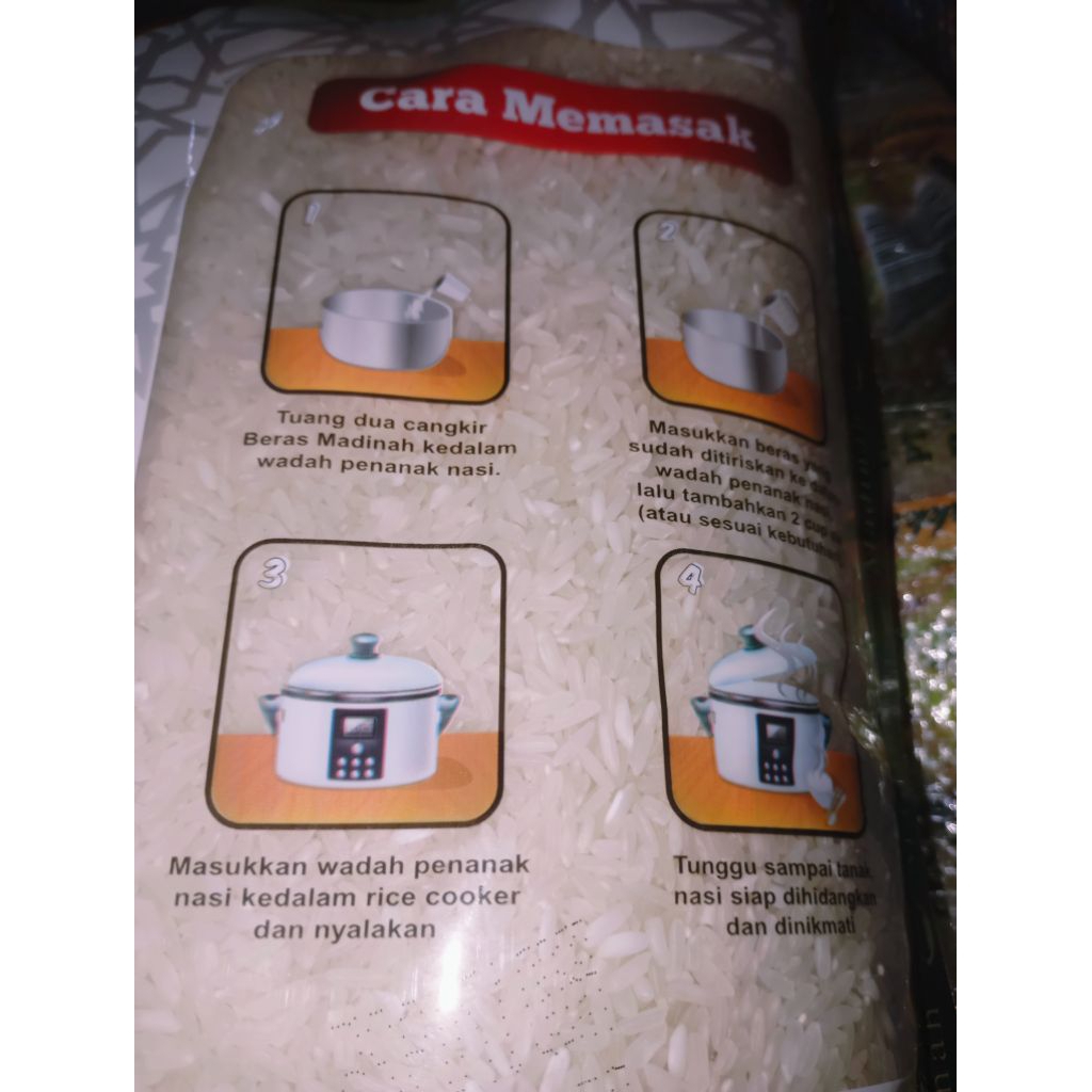 

Beras Premium 5kg PULEN||Uenak, Supermama, Madinah