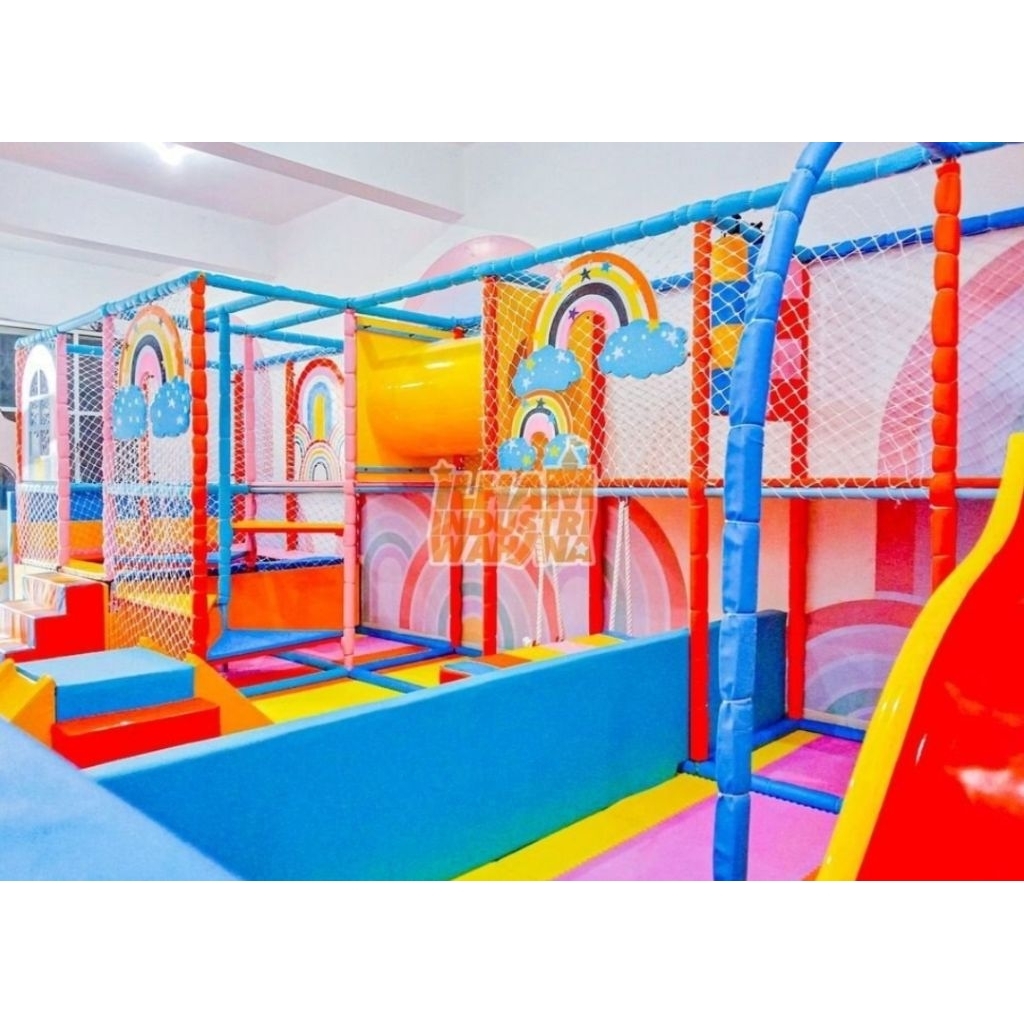 PLAYGROUND mandi bola indoor fullset odong odong