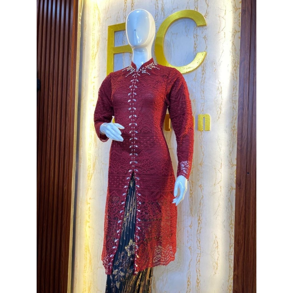 NR collection Kebaya Sanghai Brokat Tunik