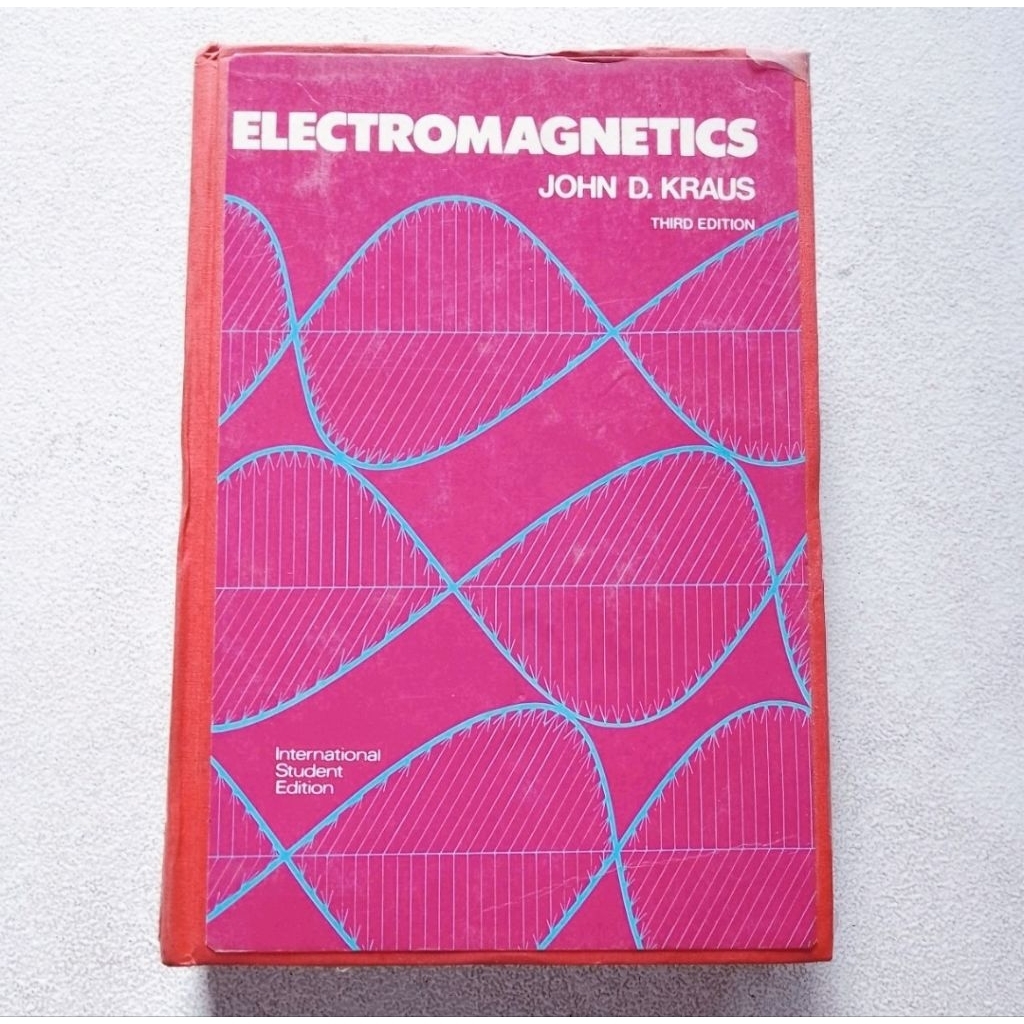 Buku ELECTROMAGNETICS Third Edition International Student Edition - John D. Kraus
