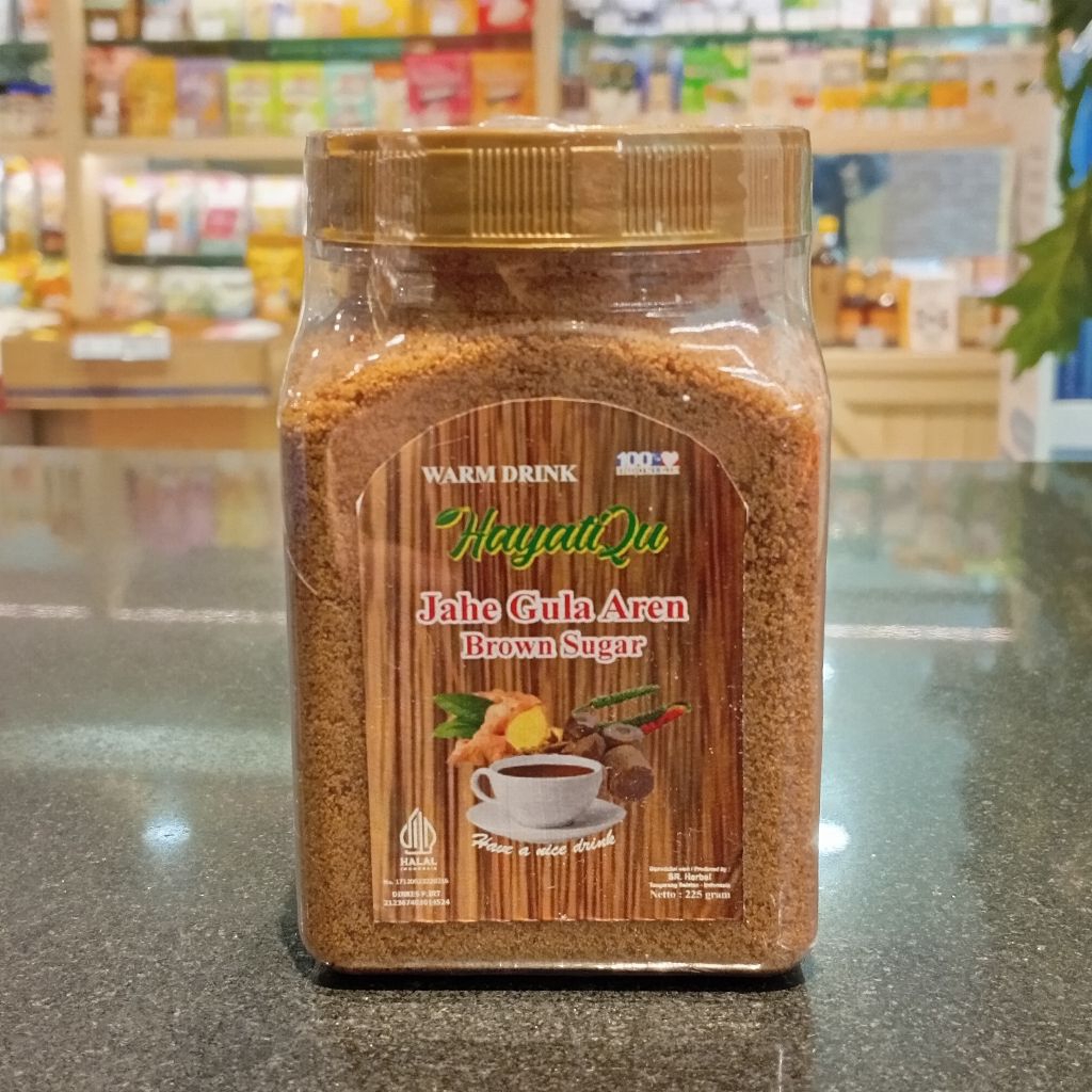 

Jahe Merah Gula Merah (Coconut Sugar) by Hayati 225gr