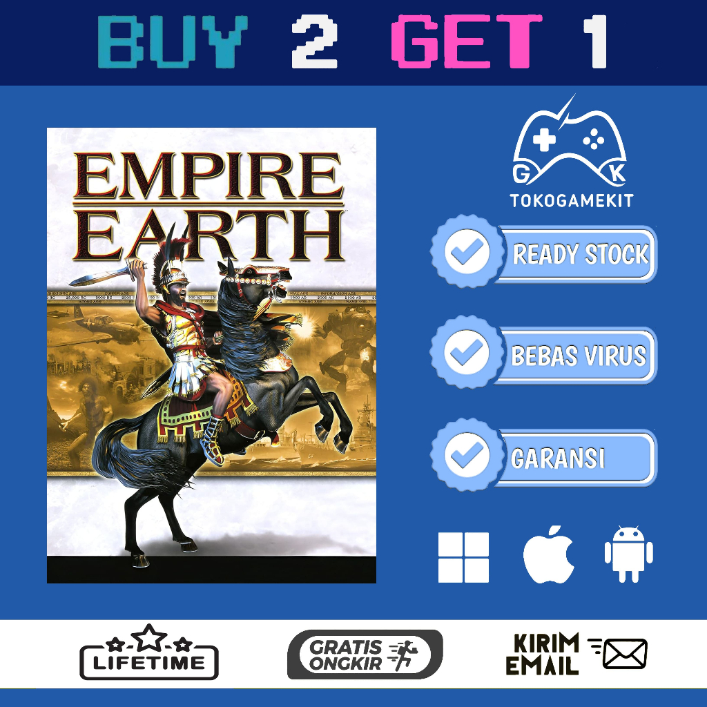 [G0275] Empire Earth - Real-time strategy - Game PC