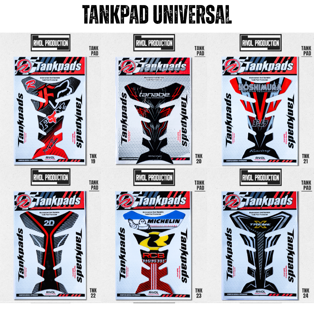 Sticker Timbul Protector Tankpad semua Motor / Tankpad CBR / Sticker Tankpad R15