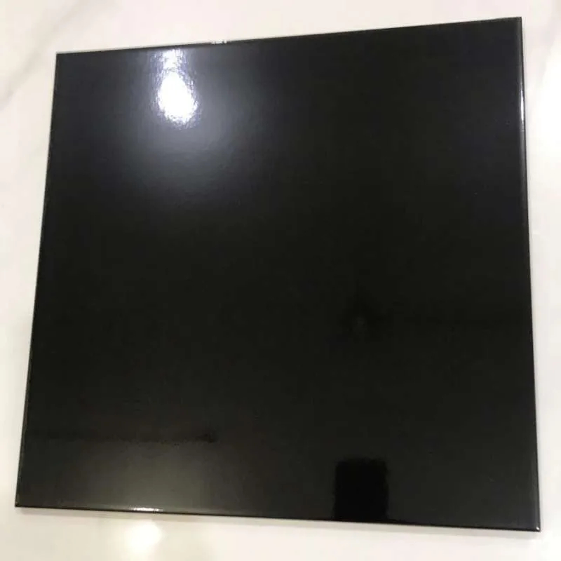 TERBAIK KERAMIK MUSTIKA 60 X 60 HITAM polos glossy / keramik