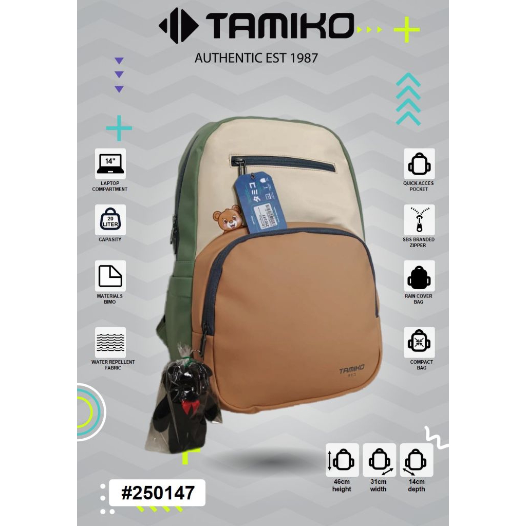 Tas Ransel Tamiko,Tas Sekolah Cewe