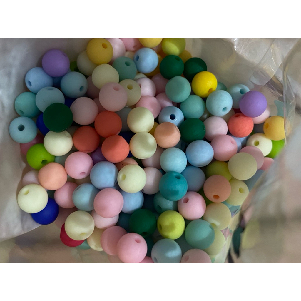 MANIK MANIK BULAT MACARON 8mm