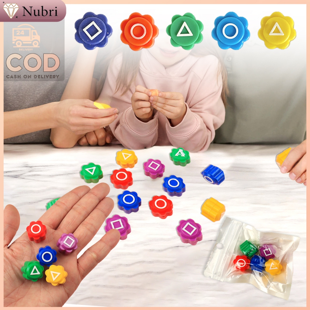 Nubri COD Mainan Kelereng Squid Game / Mainan Gganbu Ganjil Genap / Mainan Viral Drama Korea