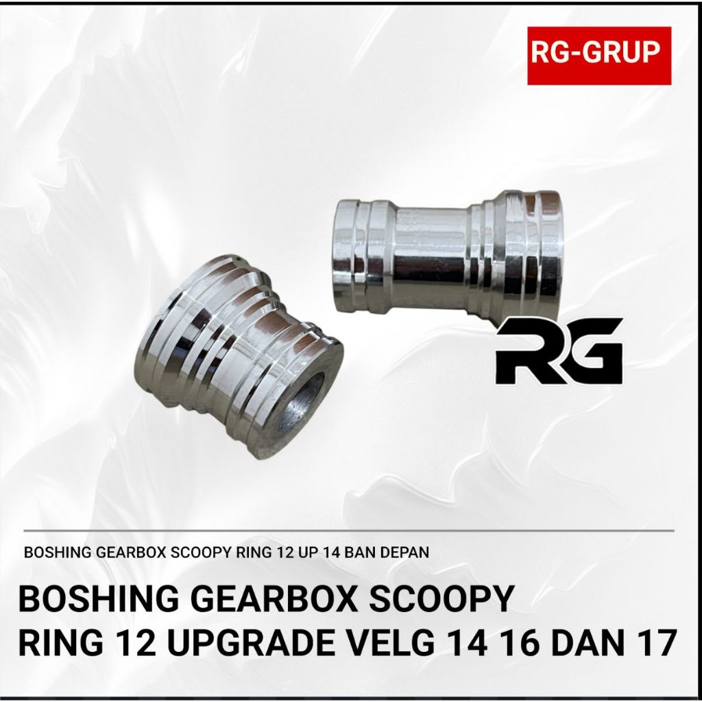 BOSHING BOSH TROMOL DEPAN SCOOPY RING 12 UPGRADE VELG 14 16 17  BOS TROMOL DEPAN SCOOPY