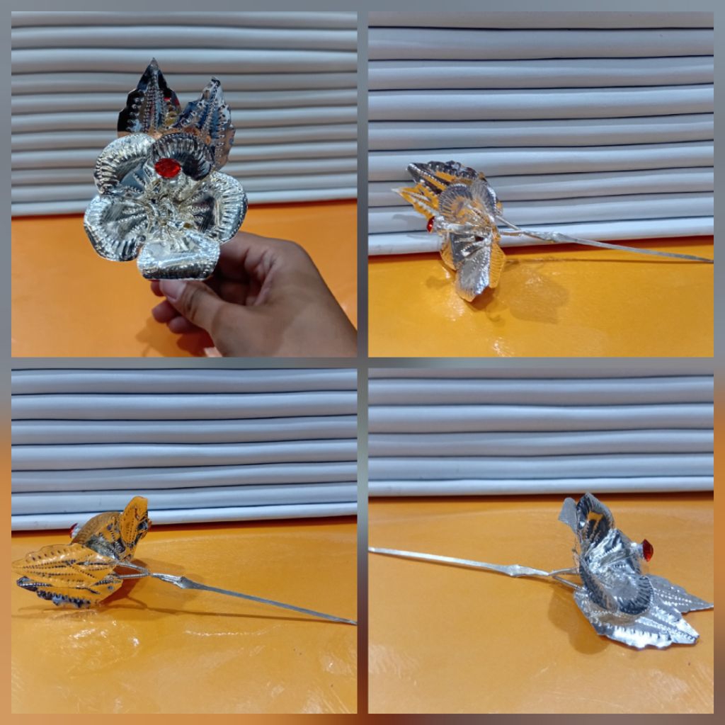 cucuk bunga pucuk silver