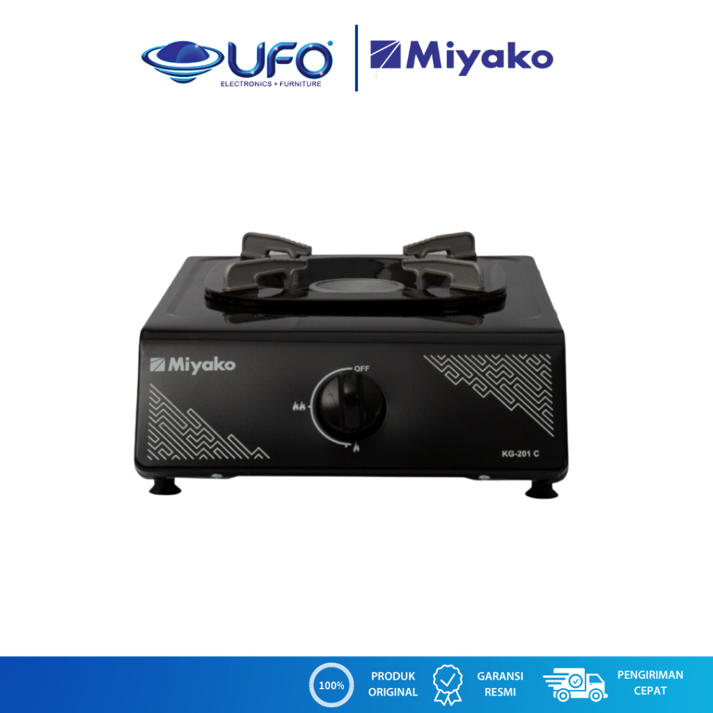 Miyako Kompor Gas 1 Tungku KG 201 C |  KG201C