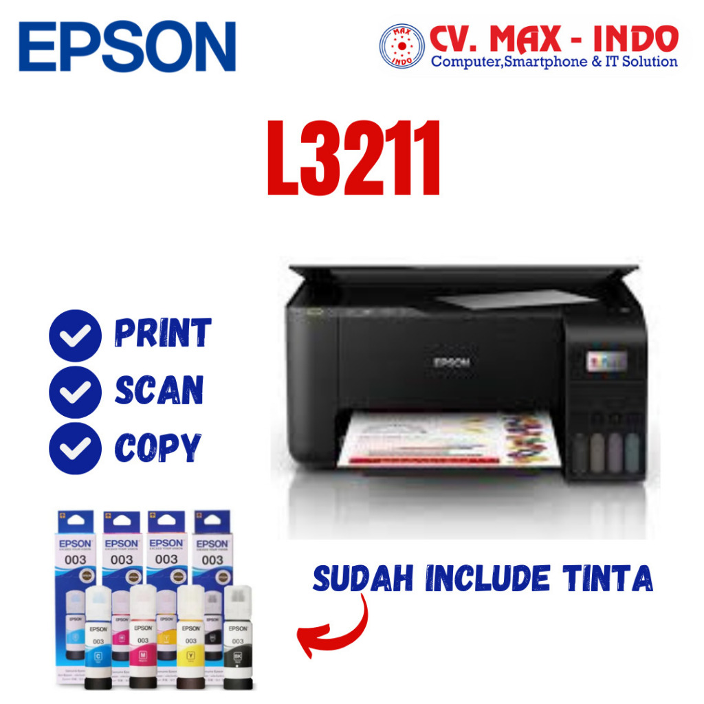 EPSON PRINTER L3211 + INFUS