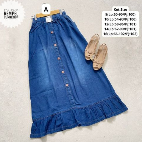 ROK JEANS REMPEL NEV BRANDED ORIGINAL MATAHARI