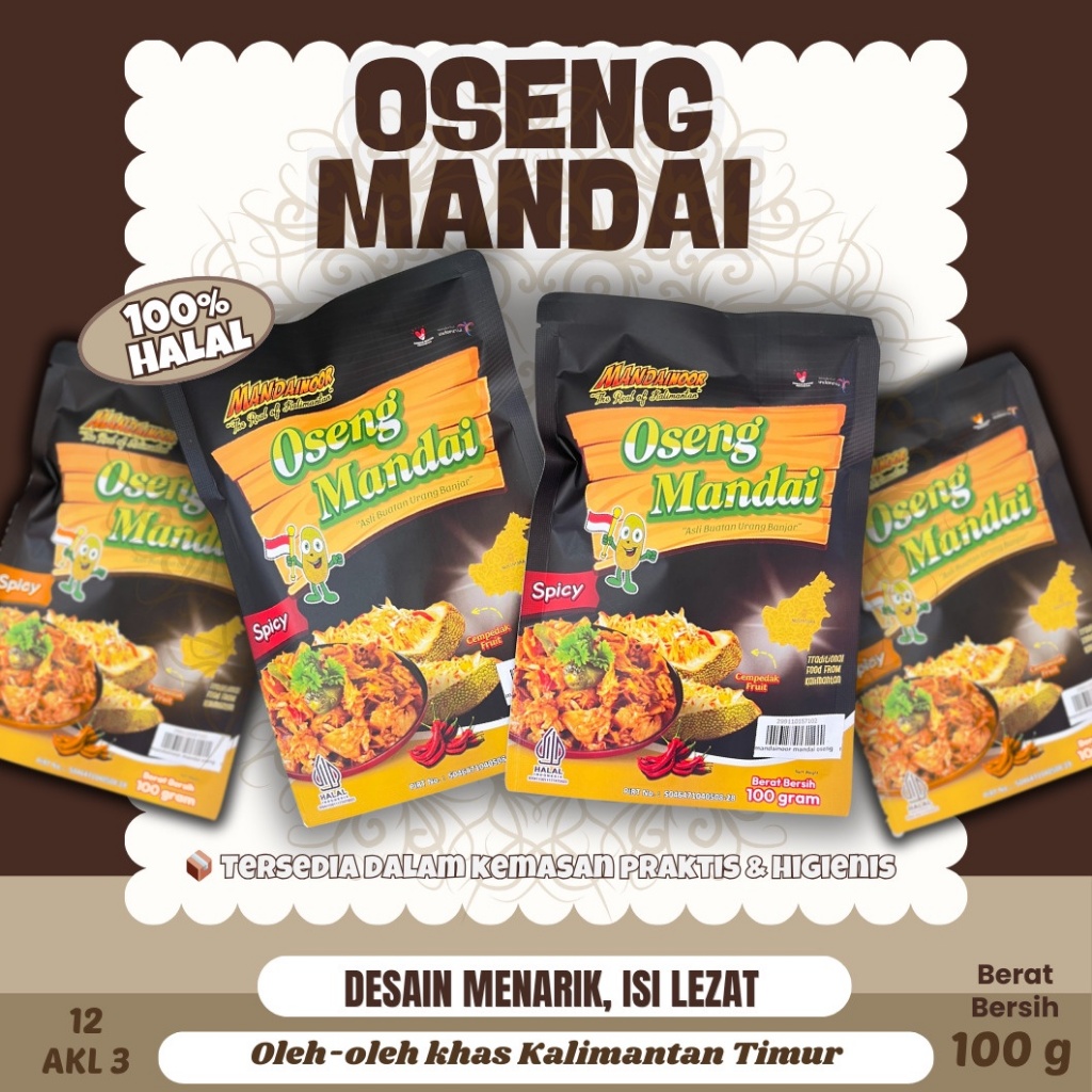 OSENG MANDAI SPICY KHAS KALIMANTAN TIMUR