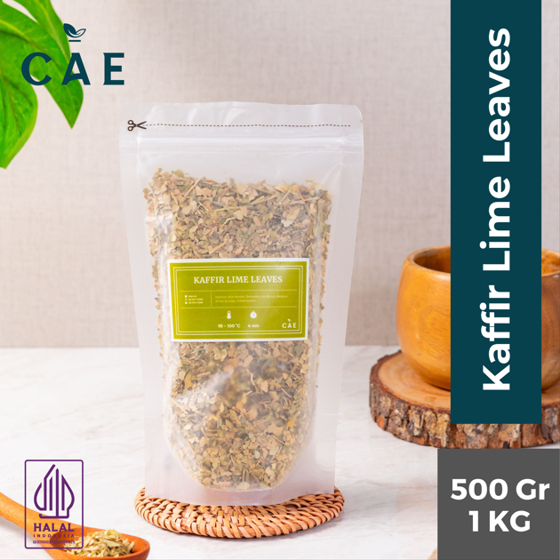 Kaffir Lime Leaves Daun Jeruk Purut Kering Dried Leaf 500 Gr - 1 KG