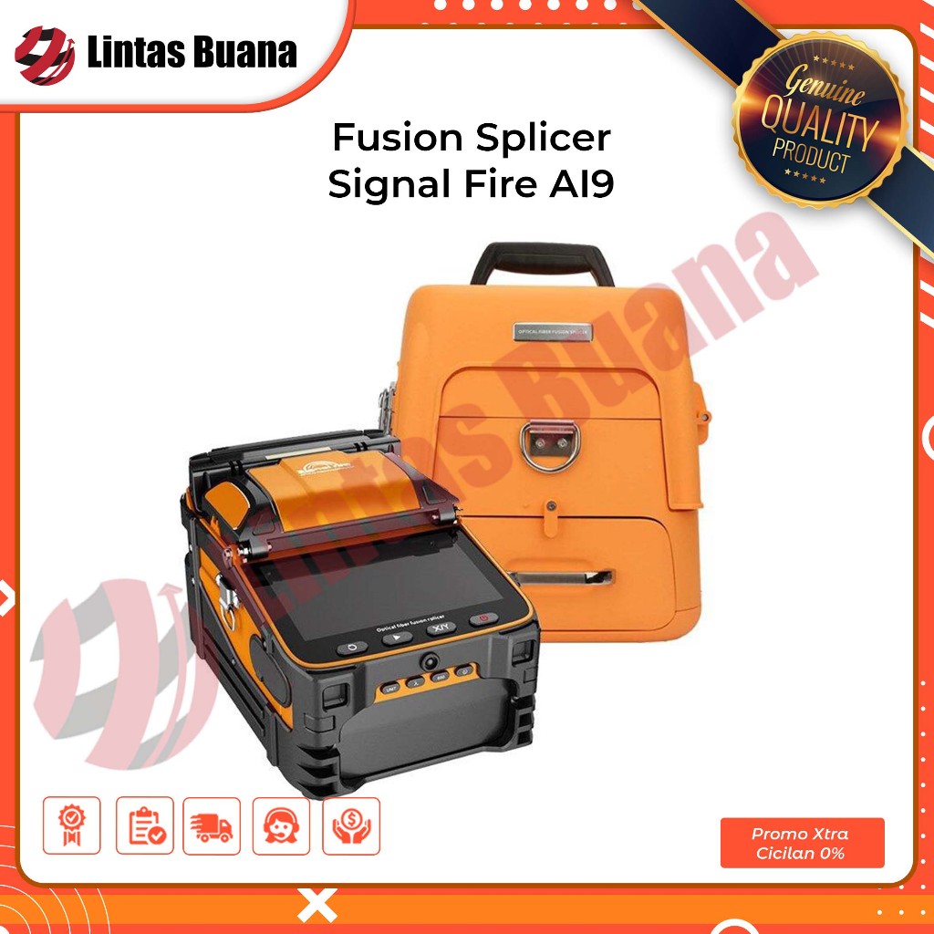 Fusion Splicer Signal Fire Ai9 Fiber Optic 6 Motors / Signal Fire ai 9