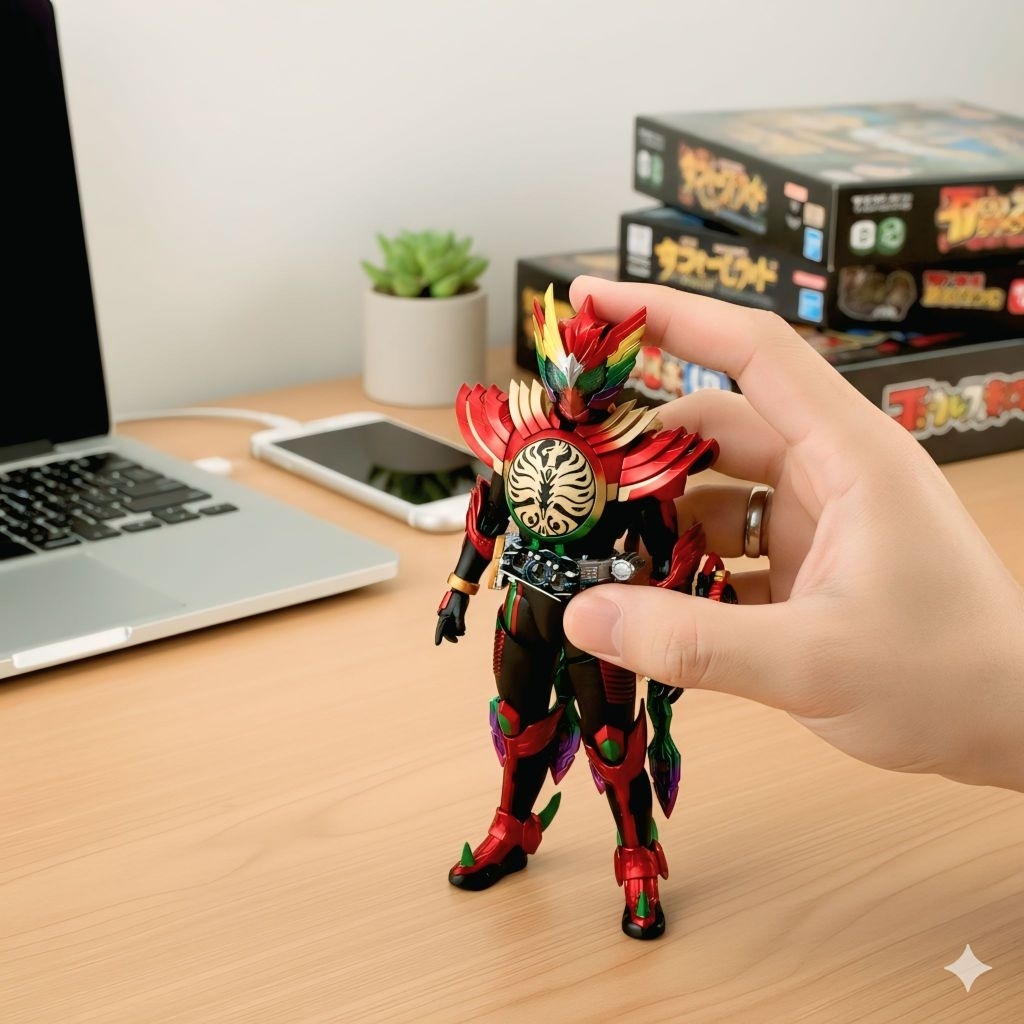 SHF KAMEN RIDER OOO TAJADOL ETERNITY
