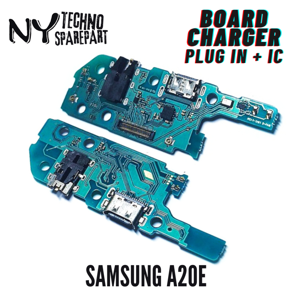 NY BOARD CHARGER + IC SAMSUNG A20E PLUG IN FLEXI CHARGER