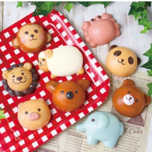 Squishy Inc - Mother Garden Animal Bakery Squishy Japan Stress Relief