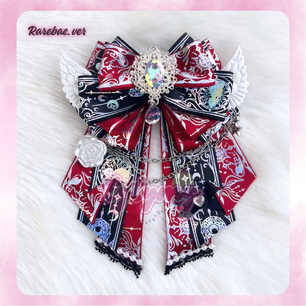 Pita Lightstick || Lightstick Ribbon || Lightstick Deco || Pita Lightstick ENHYPEN || Black and Red 