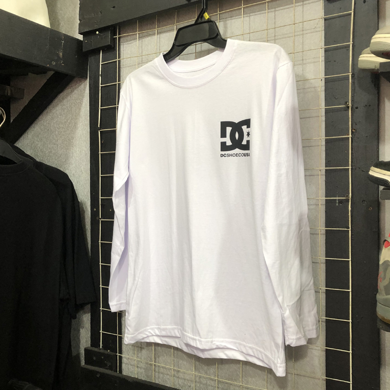 Logo DC Shoes USA Tshirt 100% Cotton Bahan Katun Kombed 30s || Size S M L XL XXL 3XL 4XL