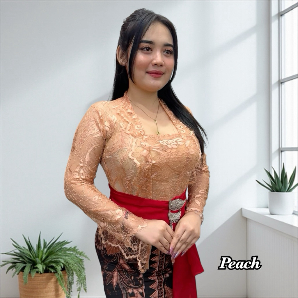 KEBAYA BROKAT SOLTIS |Kebaya kutu baru premium