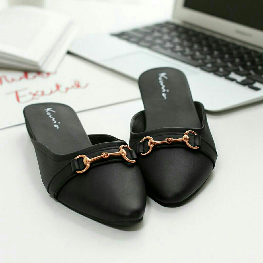 Sandal Wanita/Sandal Slop Wanita Terbaru Big Size 41 42 43 44 45  V022