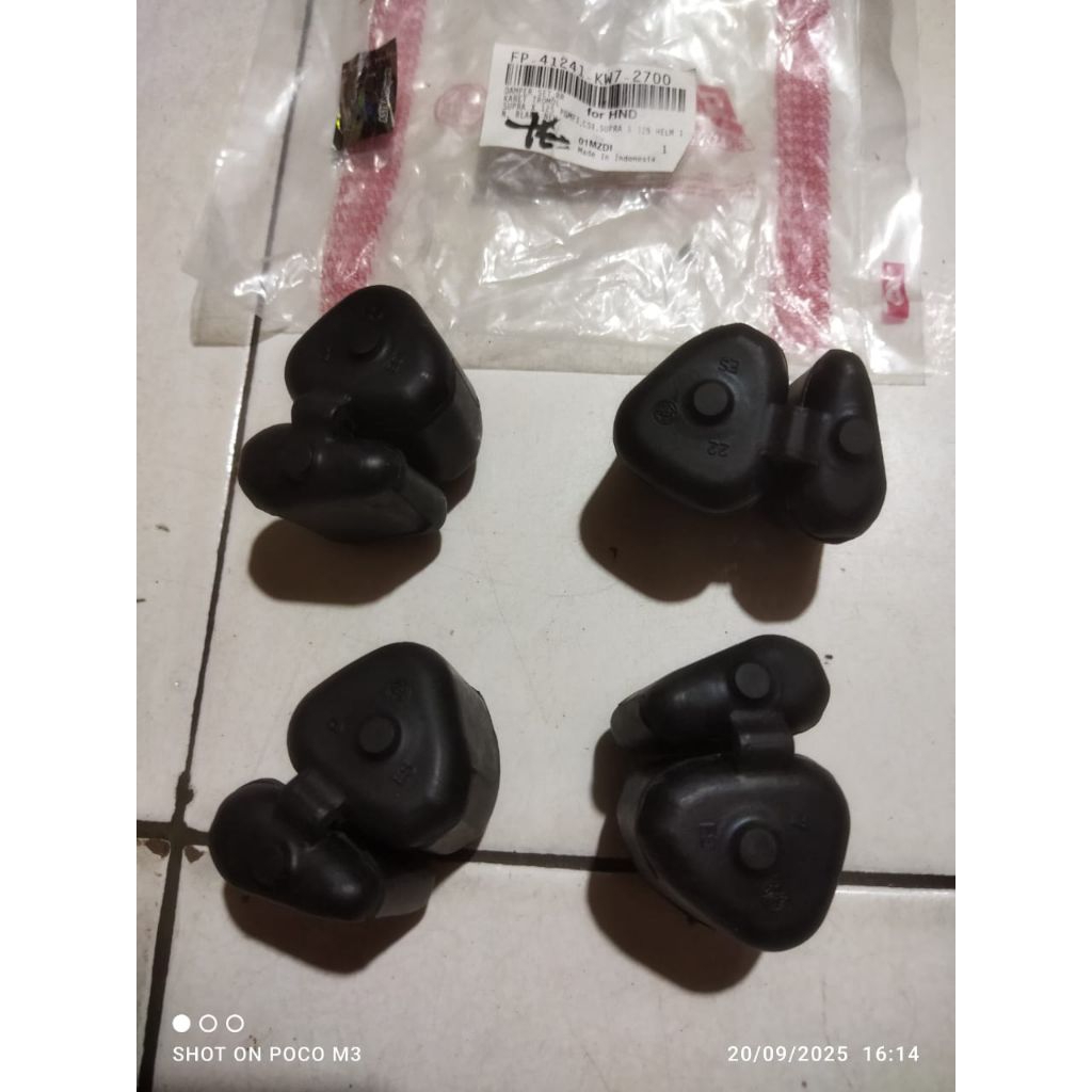 karet damper teromol tromol belakang supra x 125 double disc Blade 125 double disc