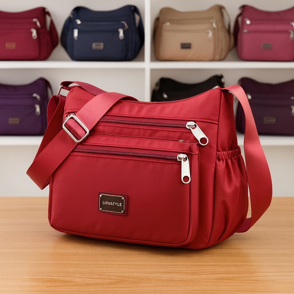 FDG_ TAS SELEMPANG IBU PENGAJIAN - TAS KONDANGAN MODEL SELEMPANG BAHU WANITA UKURAN 28X10X20 CM MOTI