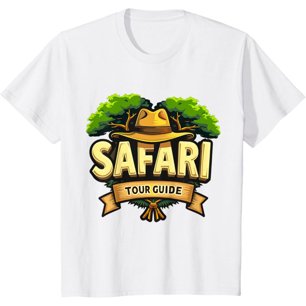 Amber's Baju Kaos Anak dan Dewasa 24s Unisex Safari Tour Guide Vacation Outfit Africa Zoo Keeper Cos