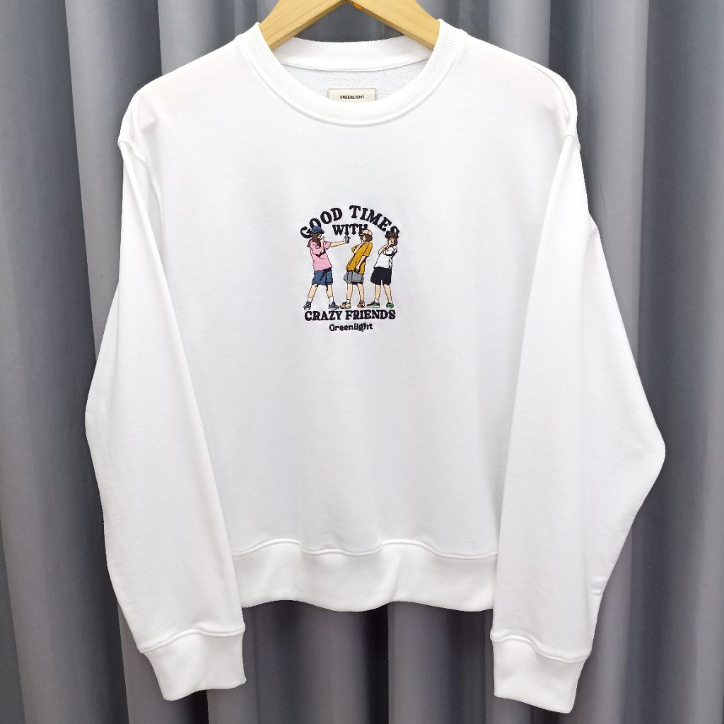 GREENLIGHT - SWEATER / CREWNECK WANITA LOOSE FIT ORIGINAL GREENLIGHT