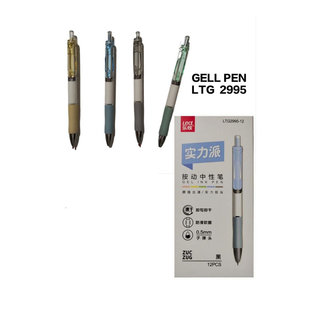 

Pulpen Cair / Gell LTG2995-12 0.5 mm / Lsn ( 12 Pcs )