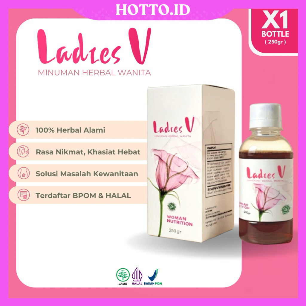 Ladies V - Minuman Madu Herbal Wanita